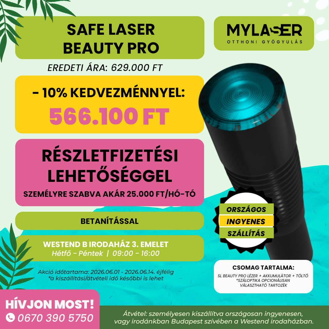 Safe Laser Beauty Pro - Kamatmentes részletre is